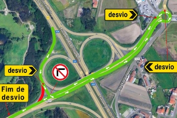 Trânsito condicionado na A28 junto à Póvoa durante 70 dias